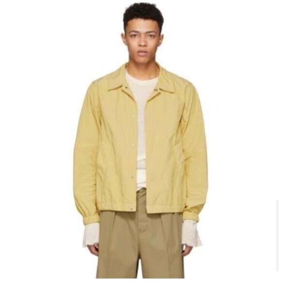 SATURDAYS New York City Men’s Dusty Amber Yellow Cooper Wind Jacket Gorpcore XL